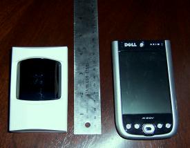 IrDA Beacon and Dell Axim x50v